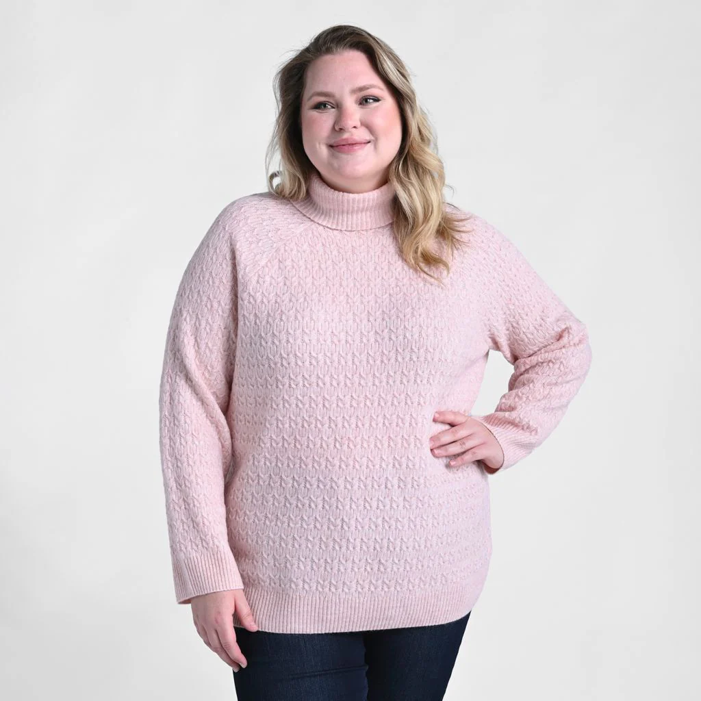 Cable Stitch Turtleneck Sweater - Image 5