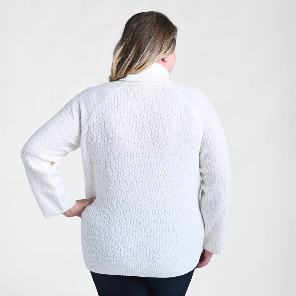 Cable Stitch Turtleneck Sweater - Image 7