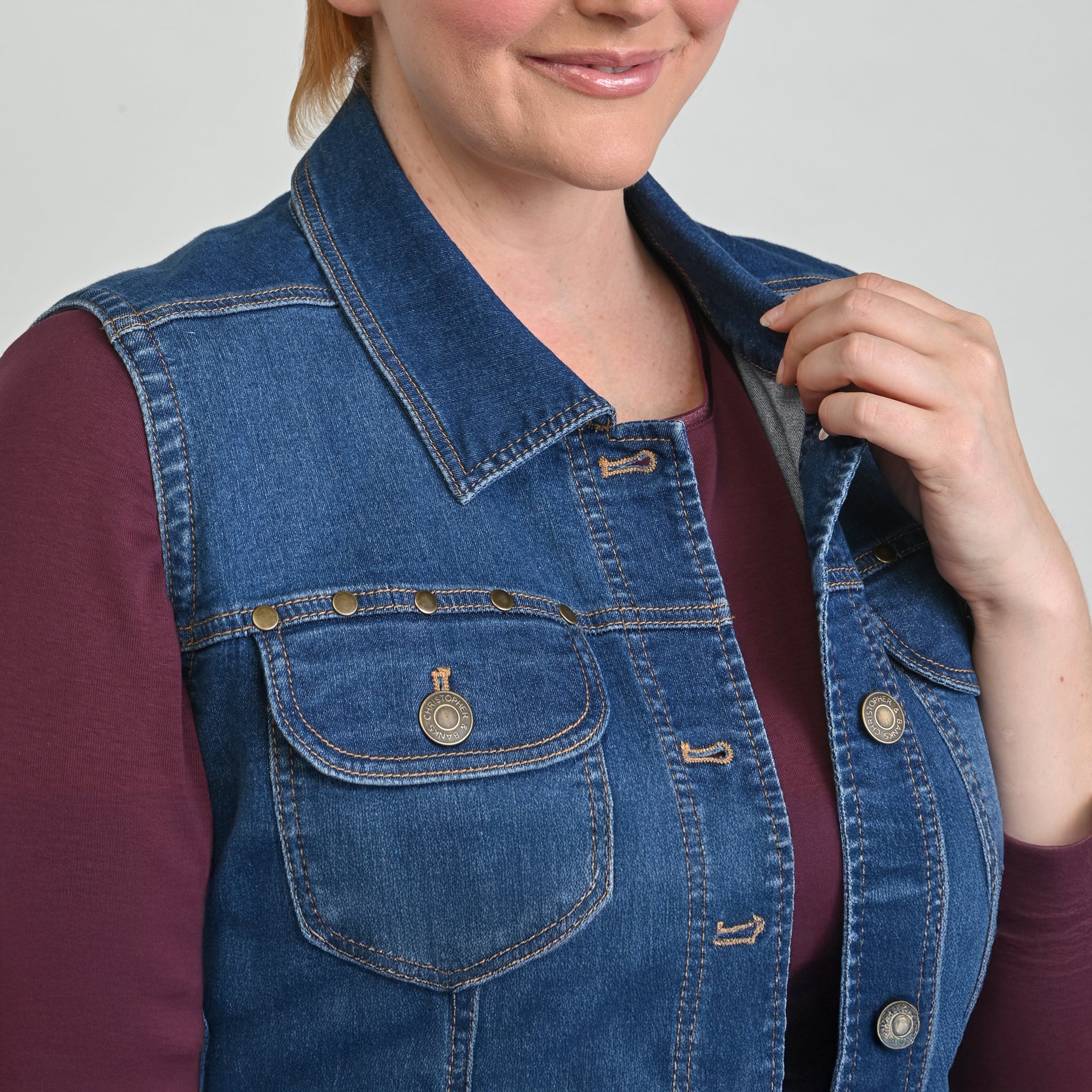 Denim Vest - Image 7