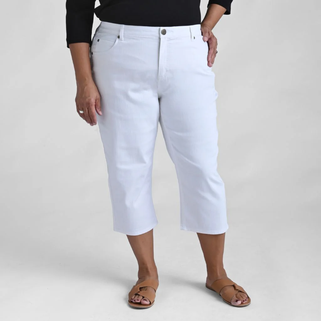 Everyday Denim Relaxed Fit Capri - Image 8