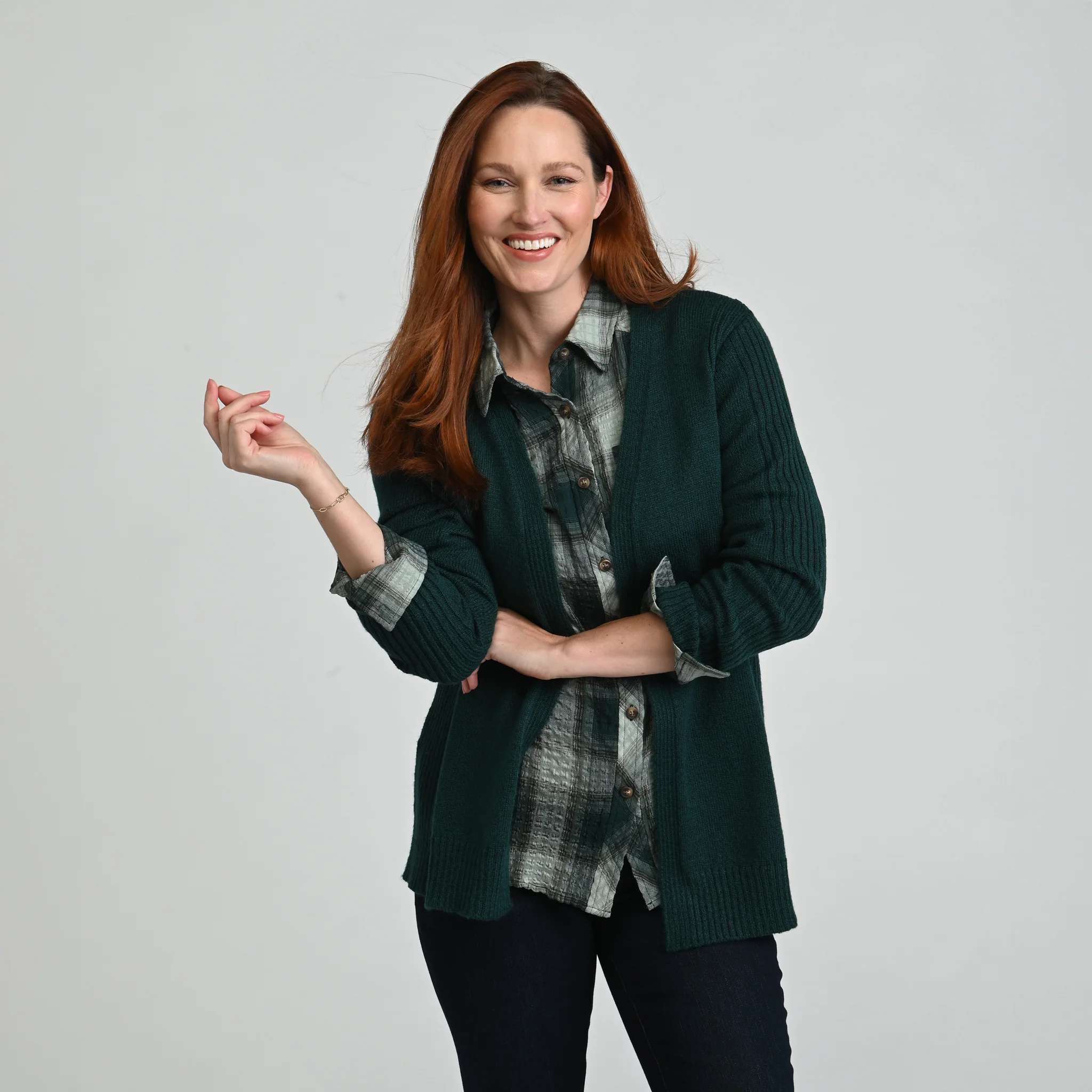 Open Front Cardigan - Image 4