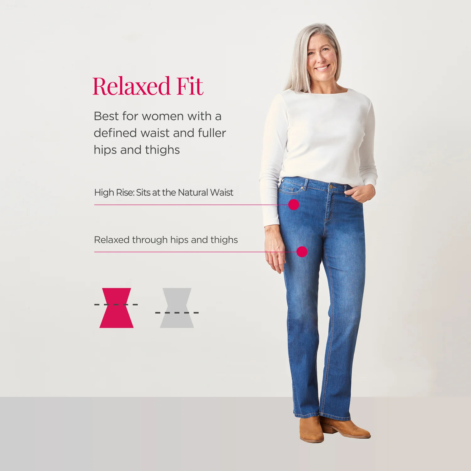 Everyday Relaxed Fit Straight Leg Jean - Black - Image 4