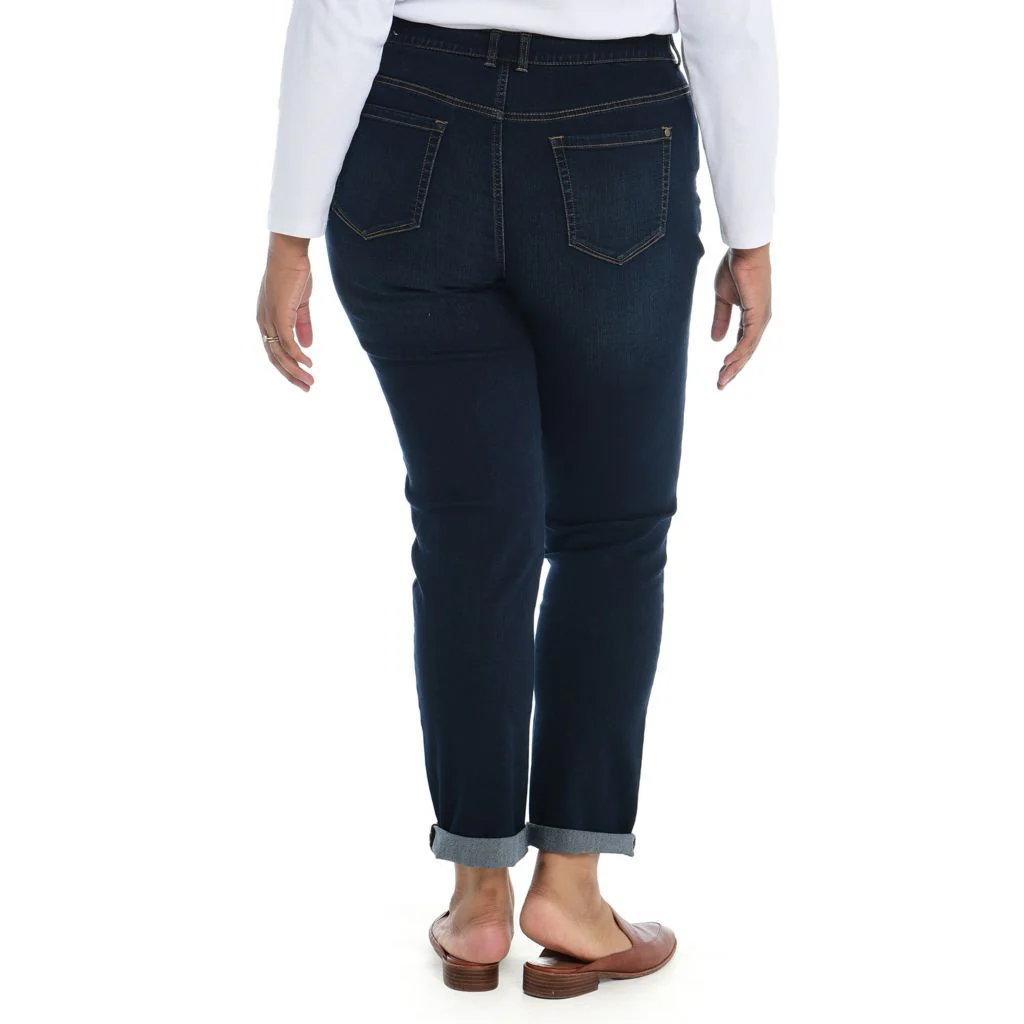 Signature Slimming Shaped Fit Tapered Leg Jean - Medium Stonewash - Image 6