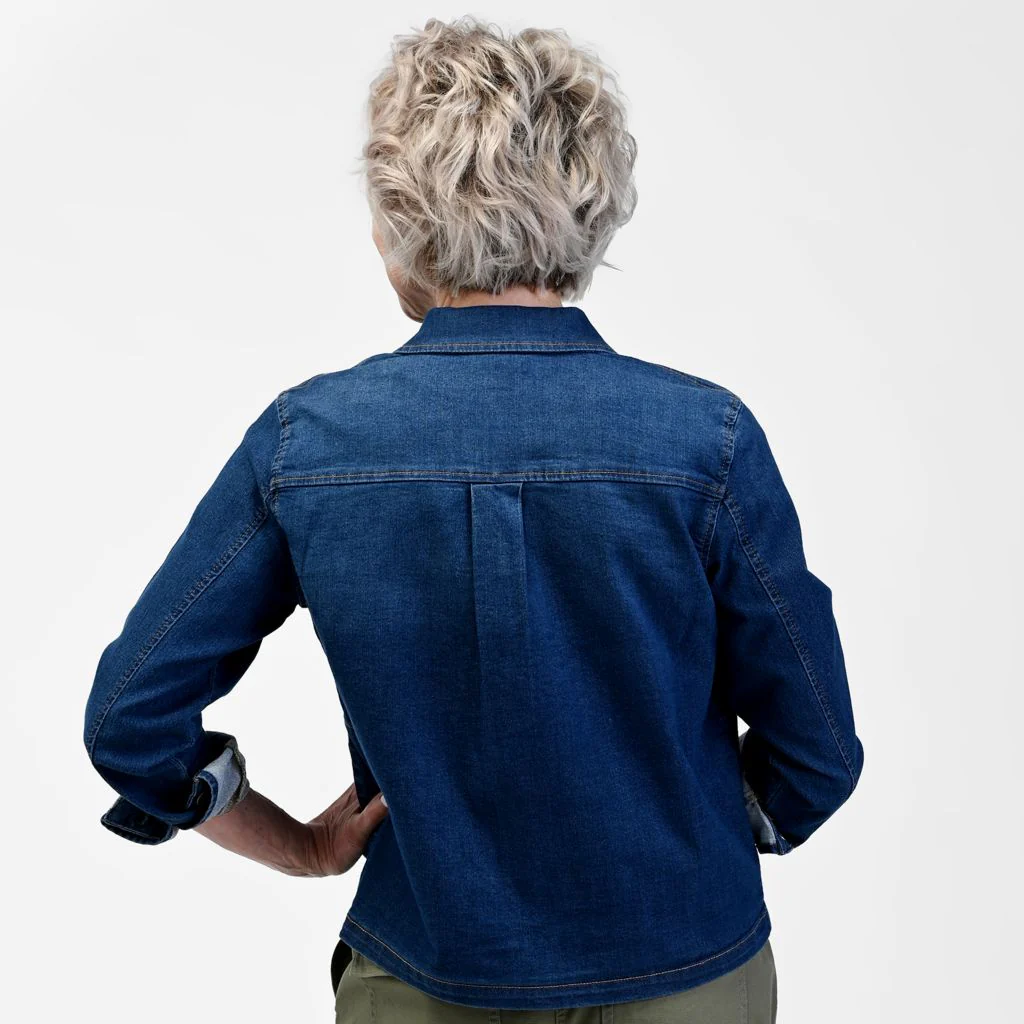 Stitch Detail Denim Jacket - Image 3