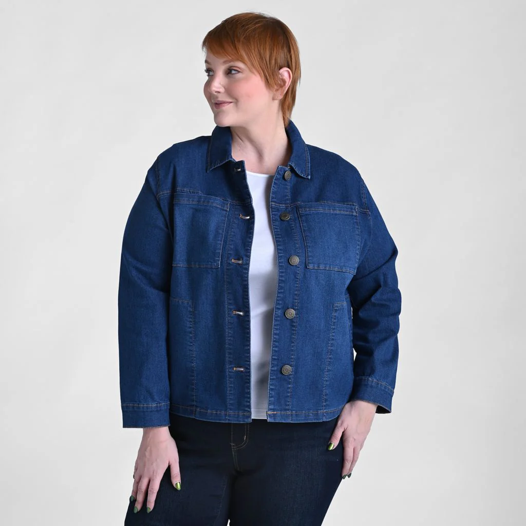 Stitch Detail Denim Jacket - Image 6
